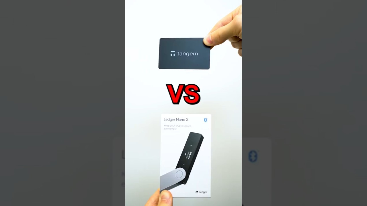 Ledger vs Tangem: Cold Wallet Comparison (2025)