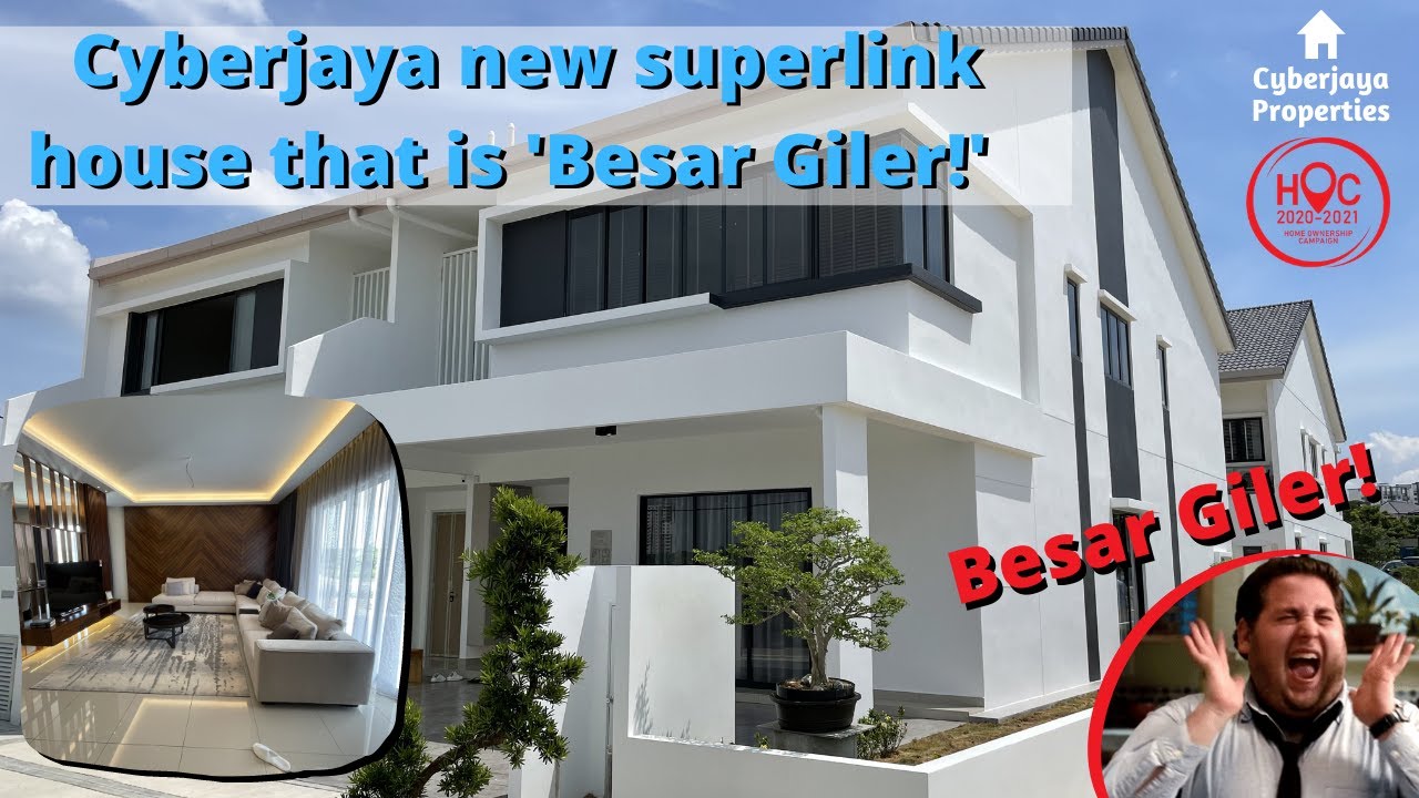 Besar yang amat! Sejati Lakeside Cyberjaya 26x70 new showhouse.