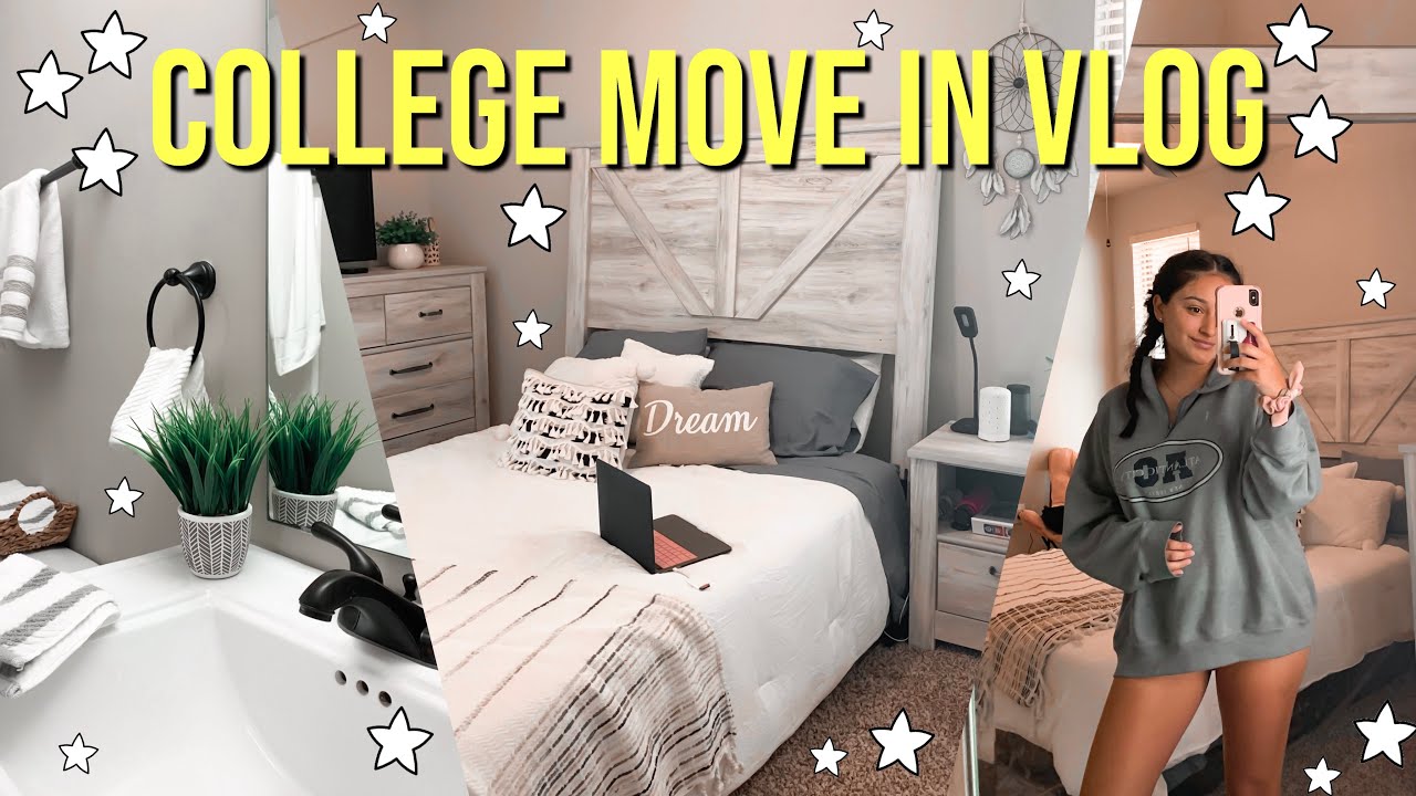 COLLEGE MOVE IN DAY VLOG | UNC Charlotte
