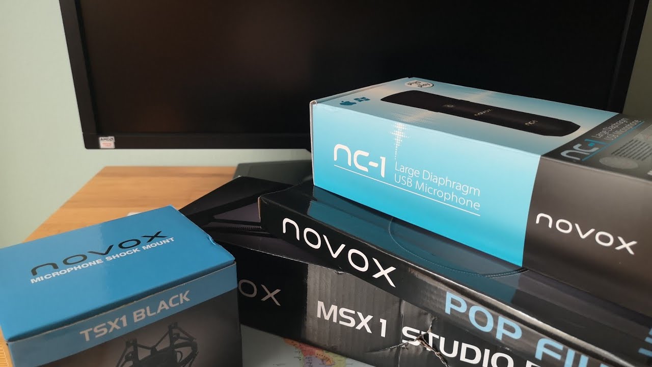 Nowy mikrofon novox nc1 unboxing + moja recenzja