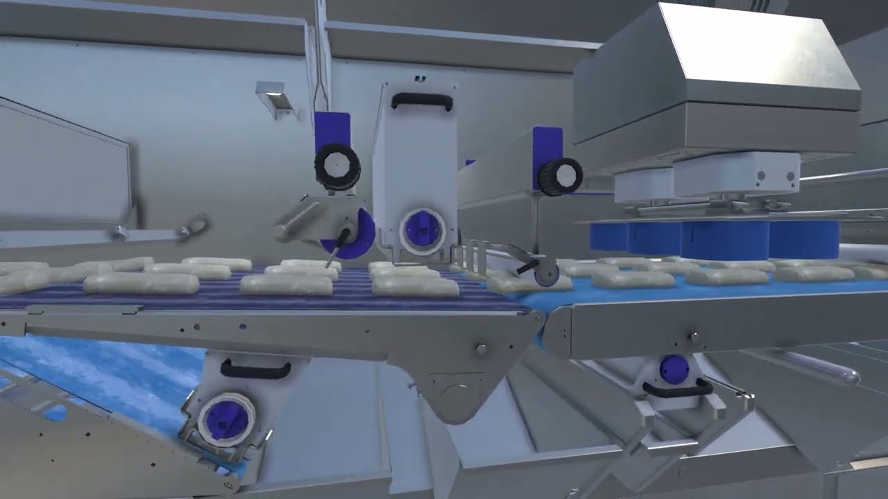 Koenig - Rustic Ciabatta Bread Line -  3D Animation