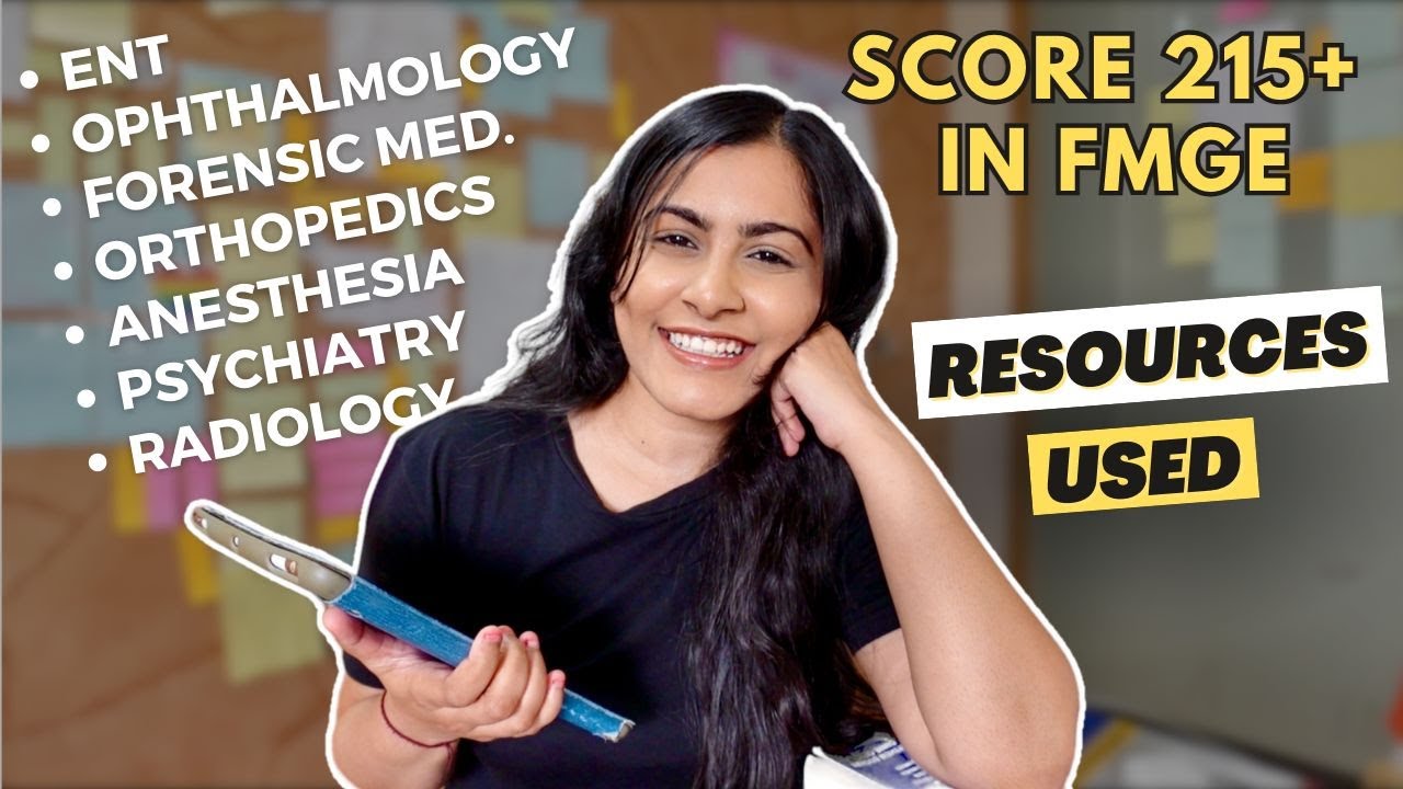 200+ Marks on the FMGE? Here's How - Part 2: High Yield & Short Subjects