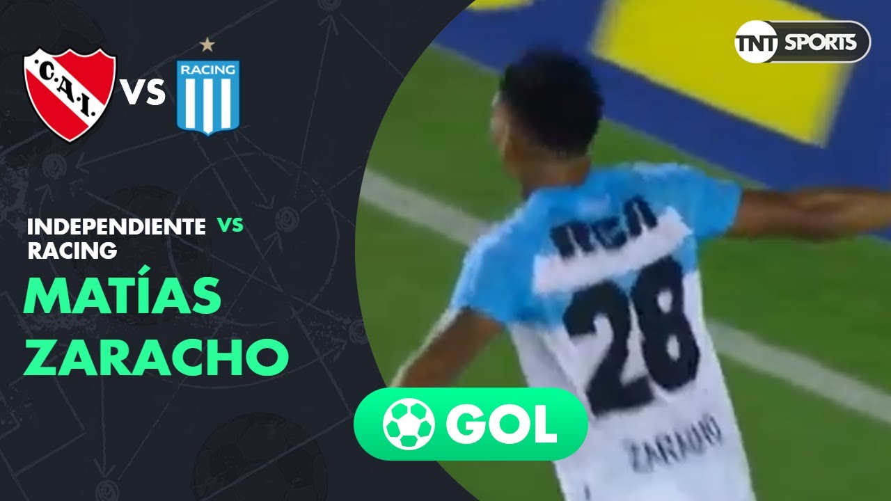 Mat&iacute;as Zaracho (1-3) Independiente vs Racing | Fecha 20 - Superliga Argentina 2018/2019