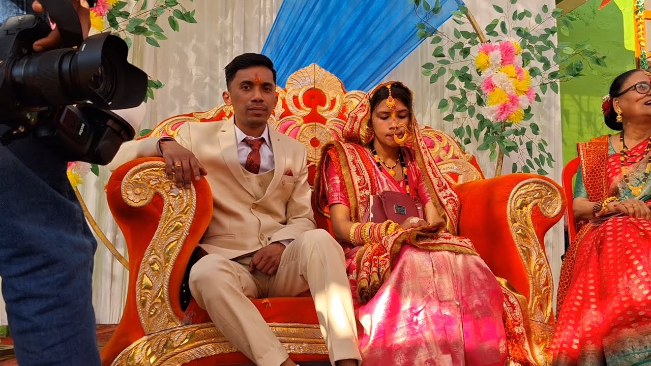 Party at tapowan ... reception party 🥳 