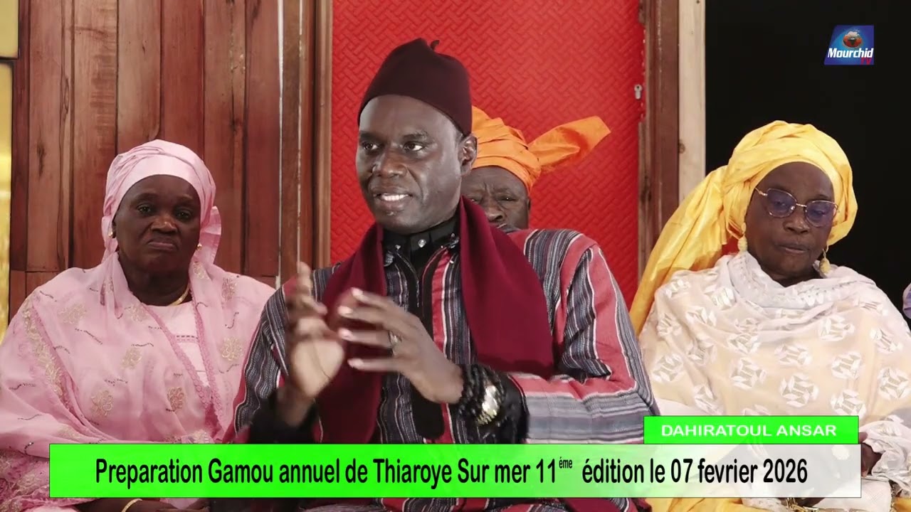 🔴Préparation Gamou annuel de Thiaroye sur mer 11éme édition le 07 février 2026 sur Mourchid tv