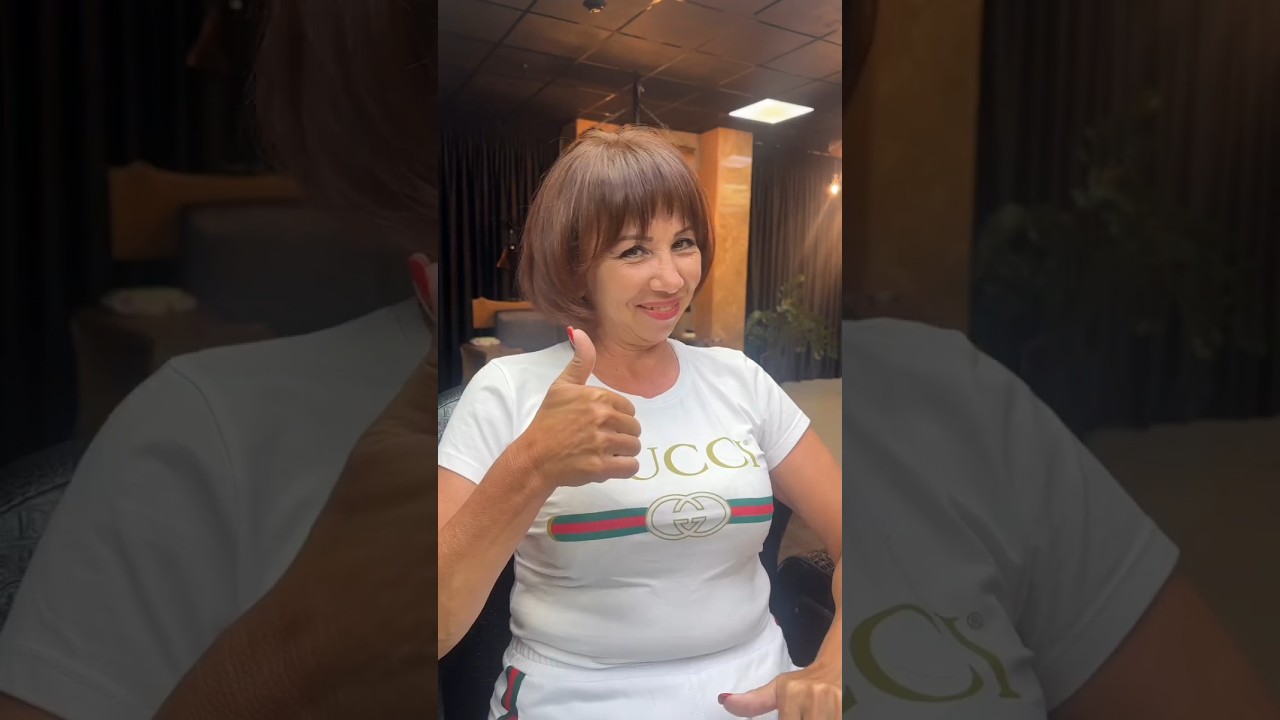 Стрижка Сессон для женщин за 50 лет 💖/Sesson haircut for women over 50 years old 💖