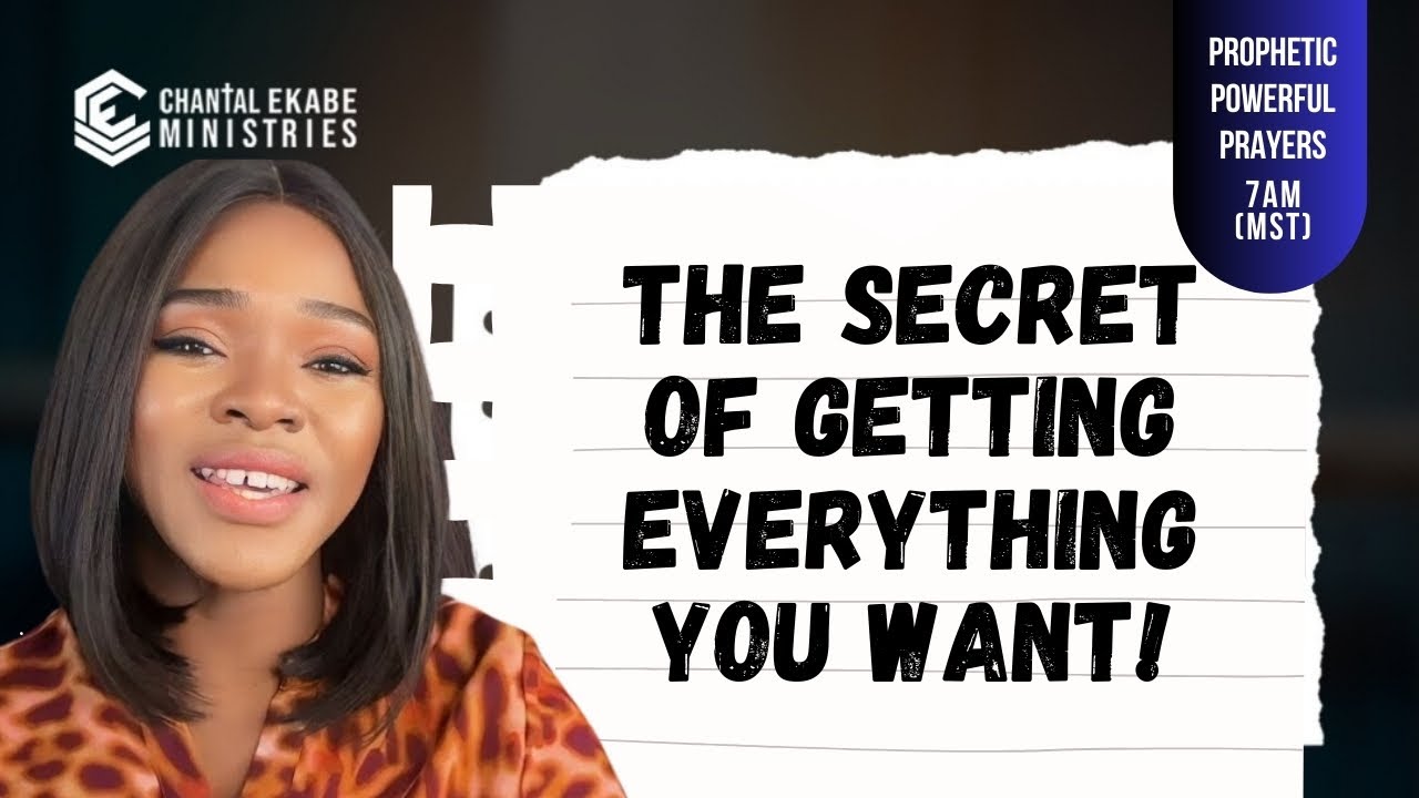 God Showed Me “The Secret To Getting Everything You Want, This Will Open Your Eyes. Let’s Pray