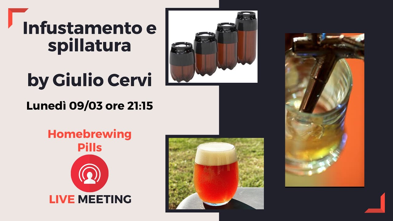Infustamento e spillatura