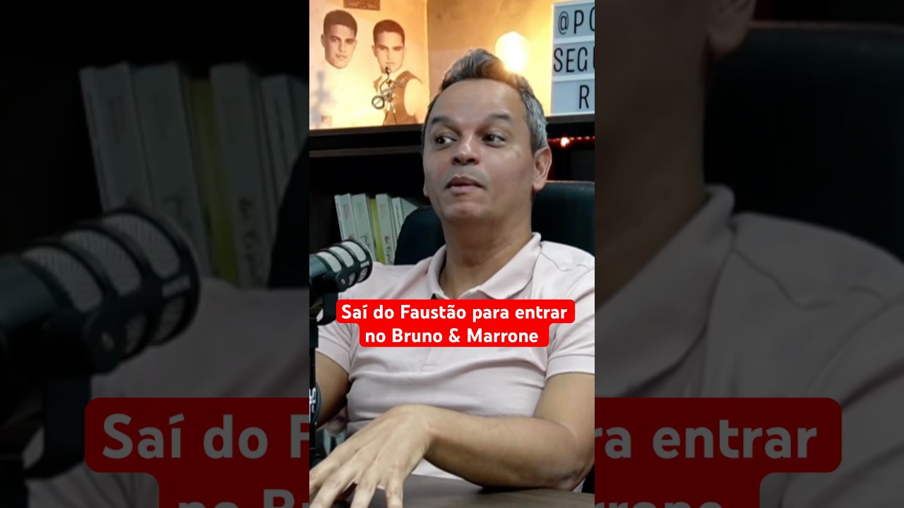 SA&Iacute; DA BANDA DO FAUST&Atilde;O, PARA ENTRAR NO BRUNO & MARRONE - ANDERSON KARAN ￼￼#podcastsegundeiroraiz