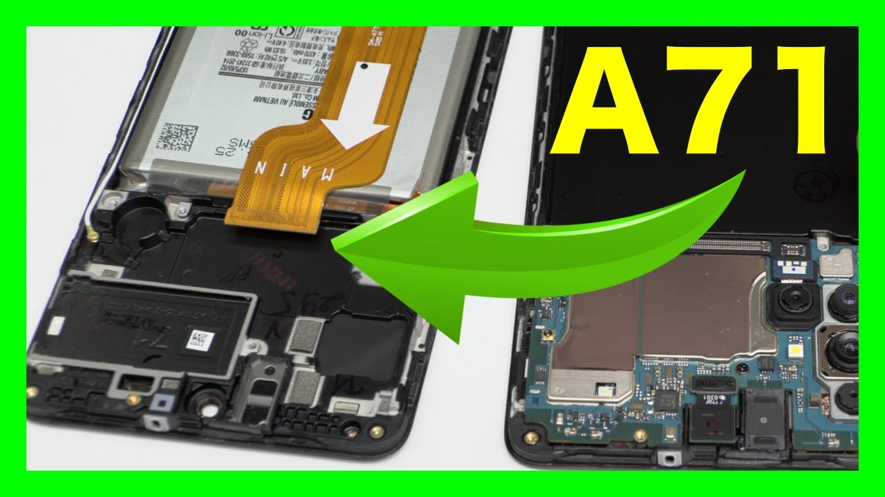 Samsung A71 BROKEN SCREEN RESTORATION 🔴