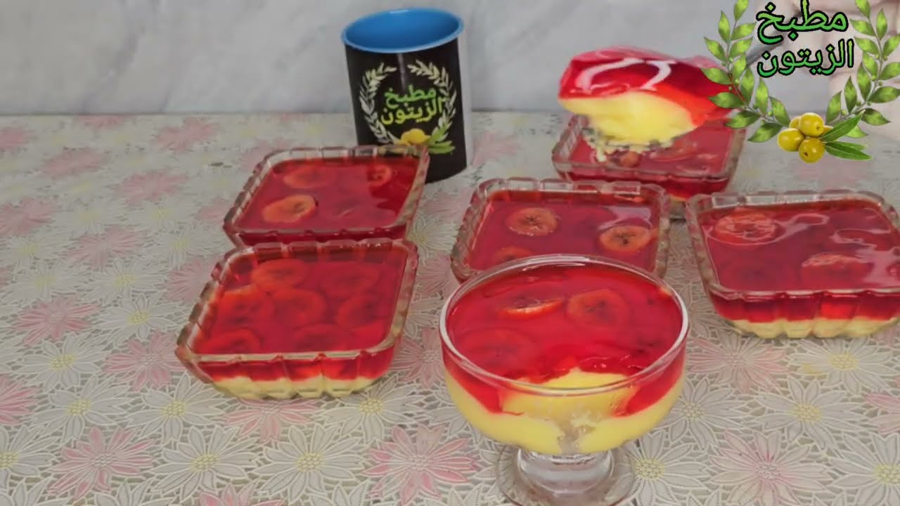 اكثر حلى تطلبه العائلة 🌾كاسات الترايفل منعشة 🌾 على طريقتي #حلويات_رمضان#كاستر_بالجلي