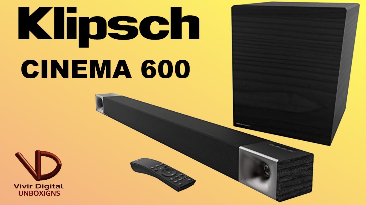 Barra de Sonido Klipsch Cinema 600 - Vivir Digital