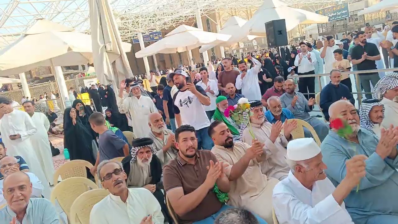 من جوار امير المؤمنين ع صوت المبدع ابو نور الربيعي كلمات هاشم الغريفي مناسبة عيد الغدير الأغر