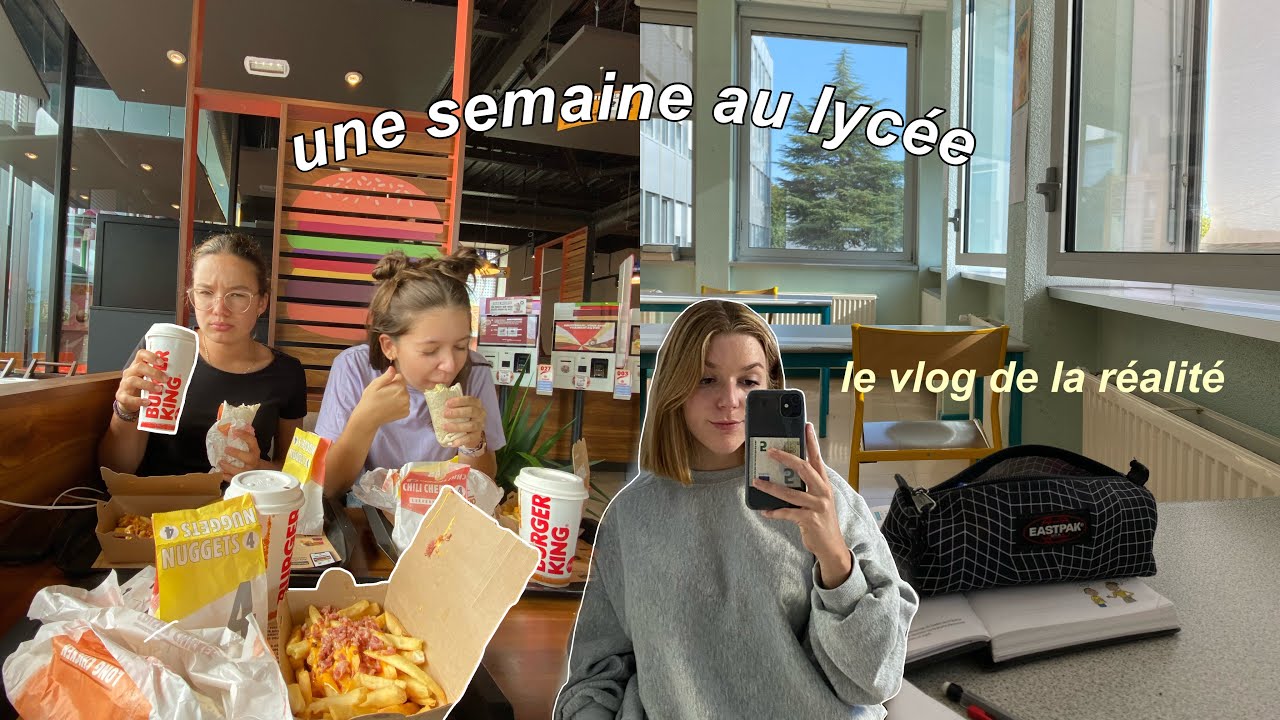 une semaine à l'internat (la réalité)