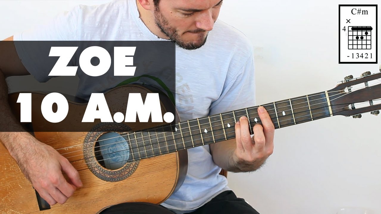 Zoé - 10 A.M.- Acordes Solo Guitarra Letra Programaton