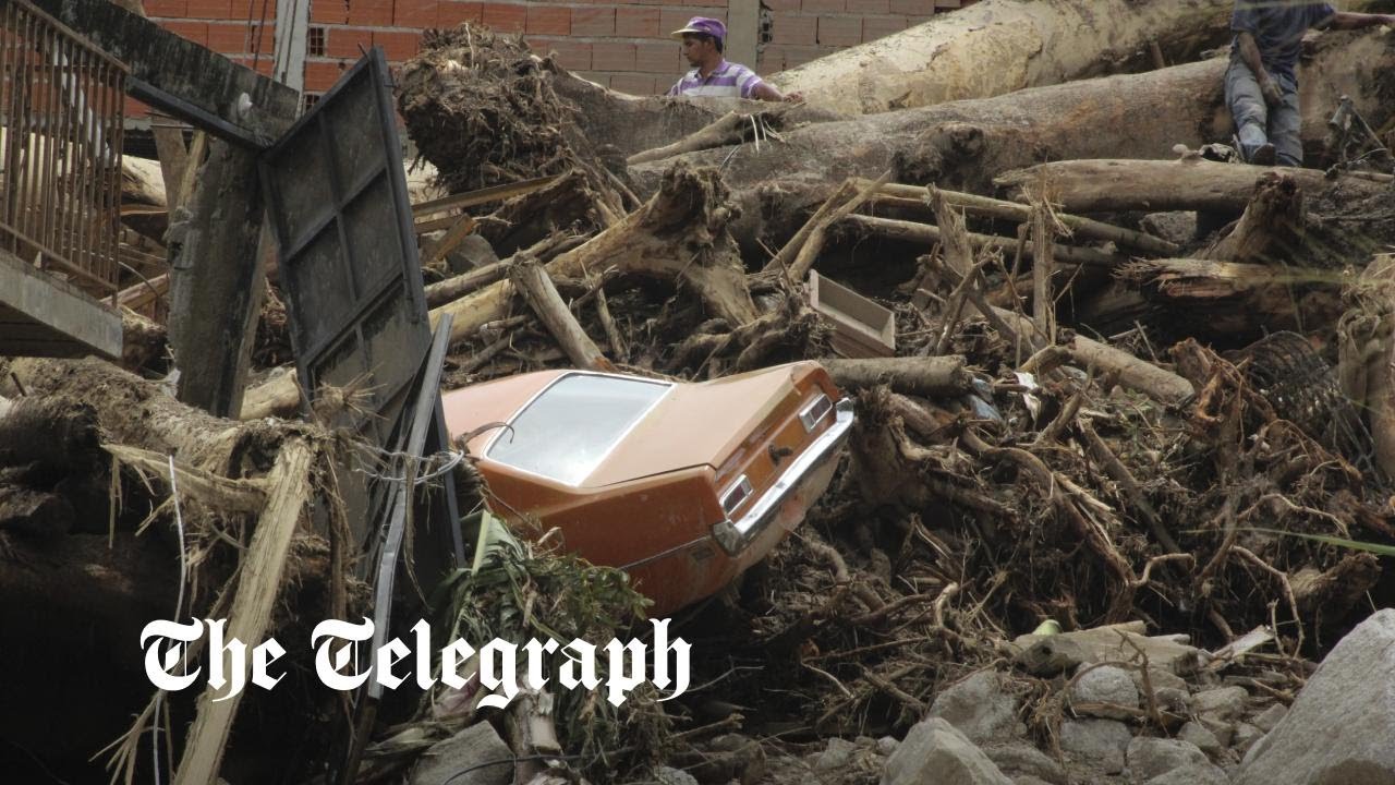 Dozens dead in Venezuela after floods and landslides triggered by heavy rain