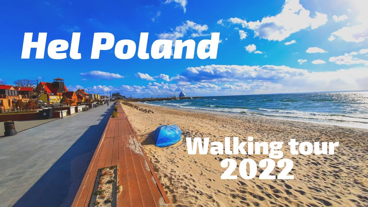 Hel Poland  | Walking Tour 2022 4K 60fps