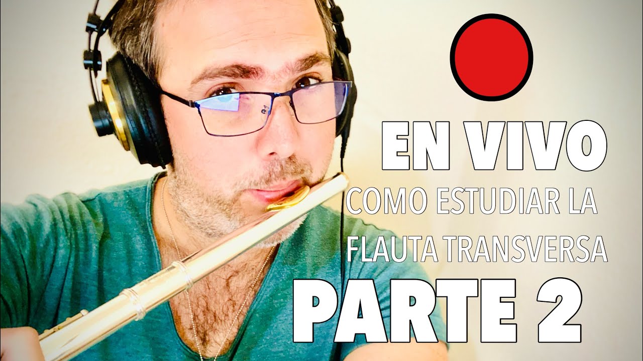 (EN VIVO) Como Estudiar la Flauta Transversa PARTE 2 por Daryl Anton