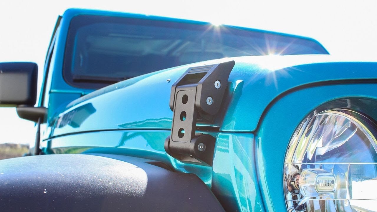 Upgraded my hood latches on my Jeep Wrangler JL!