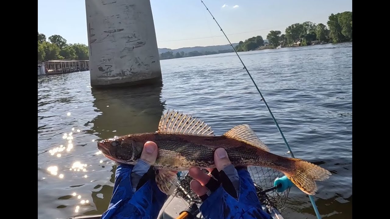 Catching Sauger, Crappie and More--Kanawha/Coal River WV Kayaking!