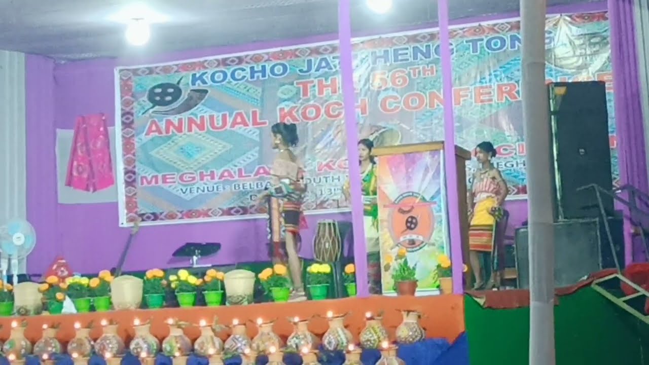 Fashion show at Belbari koch conference 2026