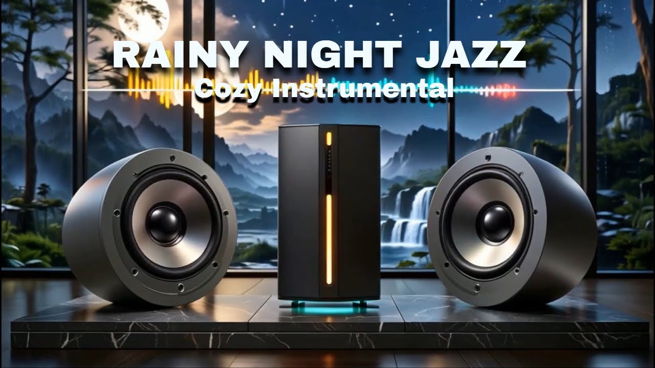 Rainy Night Jazz ☔ Cozy Instrumental for Deep Focus