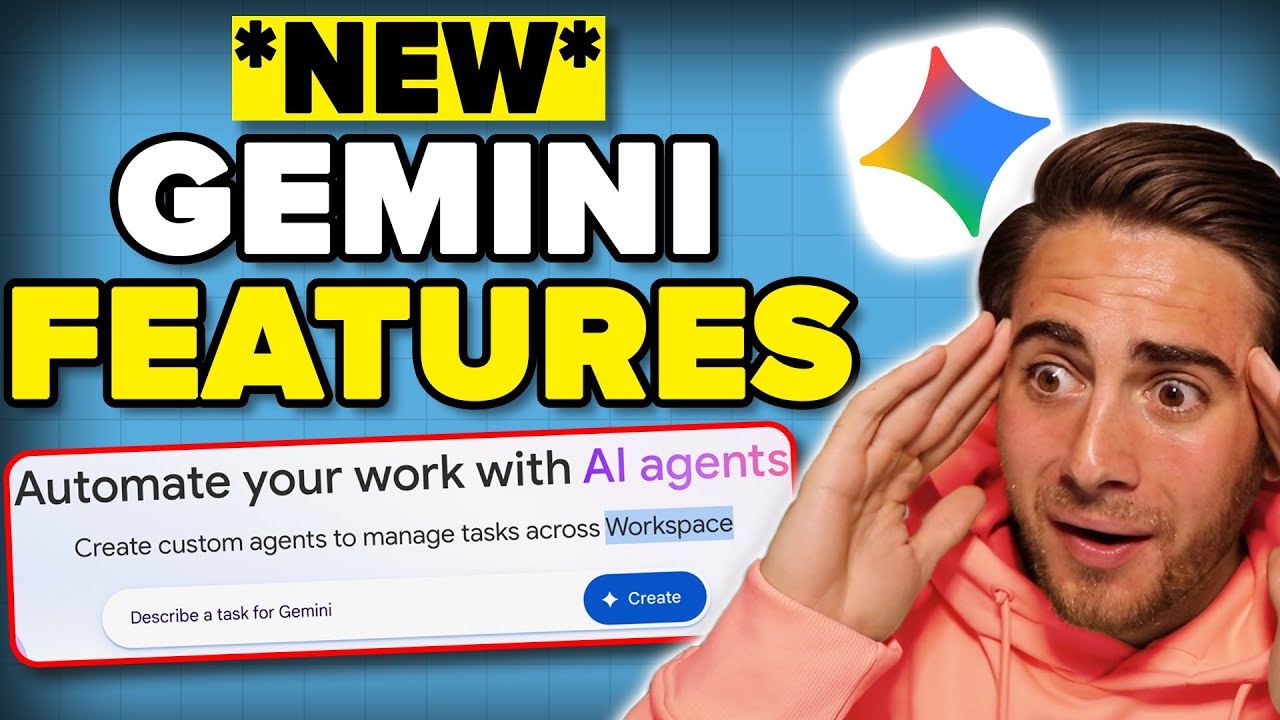 Новое обновление ИИ-агента Google Gemini &mdash; это просто БЕЗУМИЕ! (Автоматизация задач в Google)