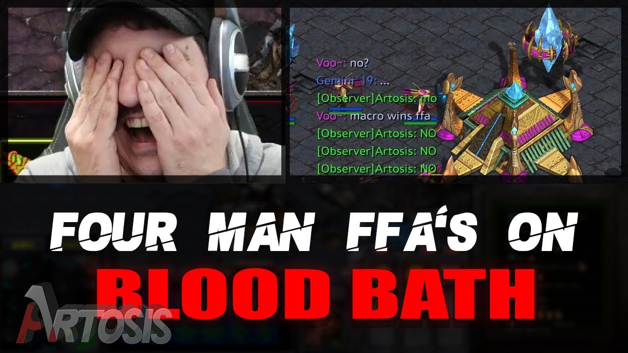 Четыре человека FFA в кровавой бане!