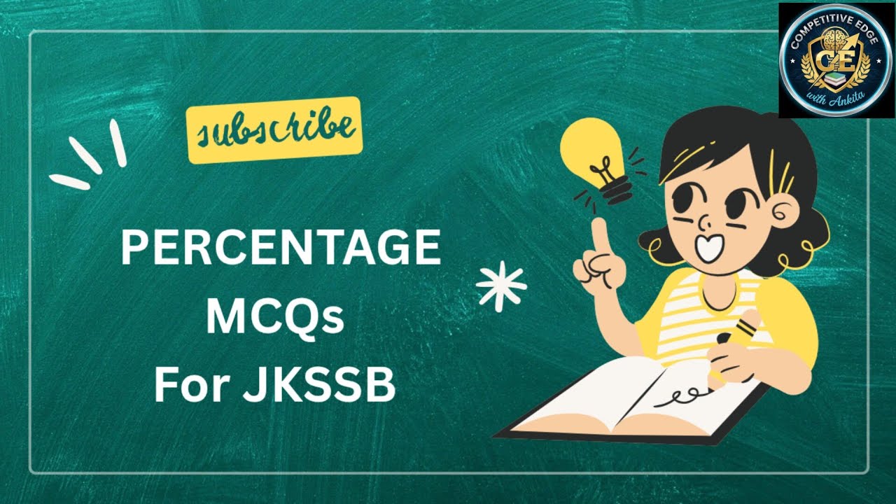 Percentage mcq's JKSSB II #jkssb #jkssbexams 