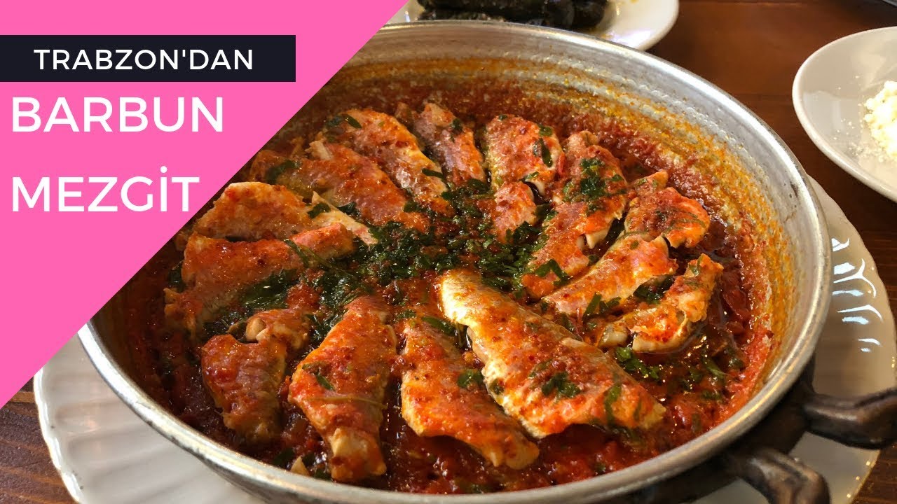 BARBUN VE MEZGİT ŞOV! (Bordo Mavi Balık - Trabzon)