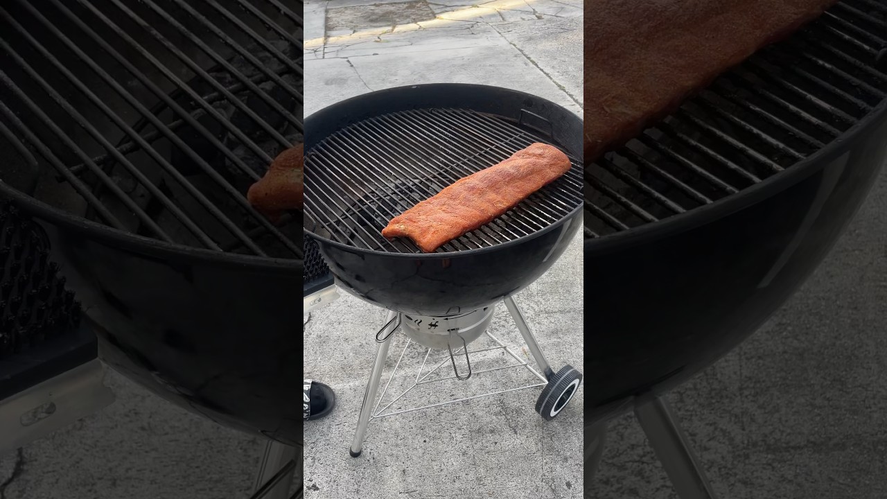 The BEST and EASY way to smoke baby back ribs on the Weber Kettle!