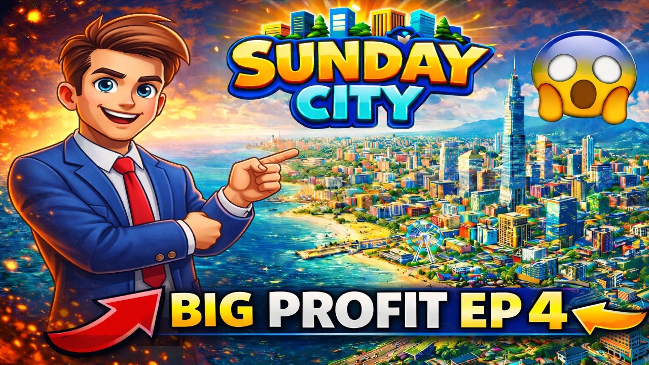 BIG PROFIT UNLOCKED! | Sunday City EP 4 |  बड़ा मुनाफा हासिल करें! | संडे सिटी एपिसोड 4
