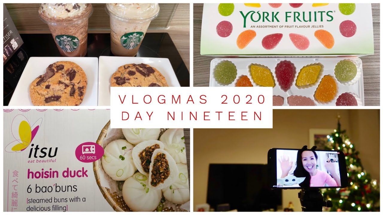 VLOGMAS 2020 - DAY 19 - FUN ZOOM CALL, BAO BUNS & AN UNEXPECTED END TO THE DAY