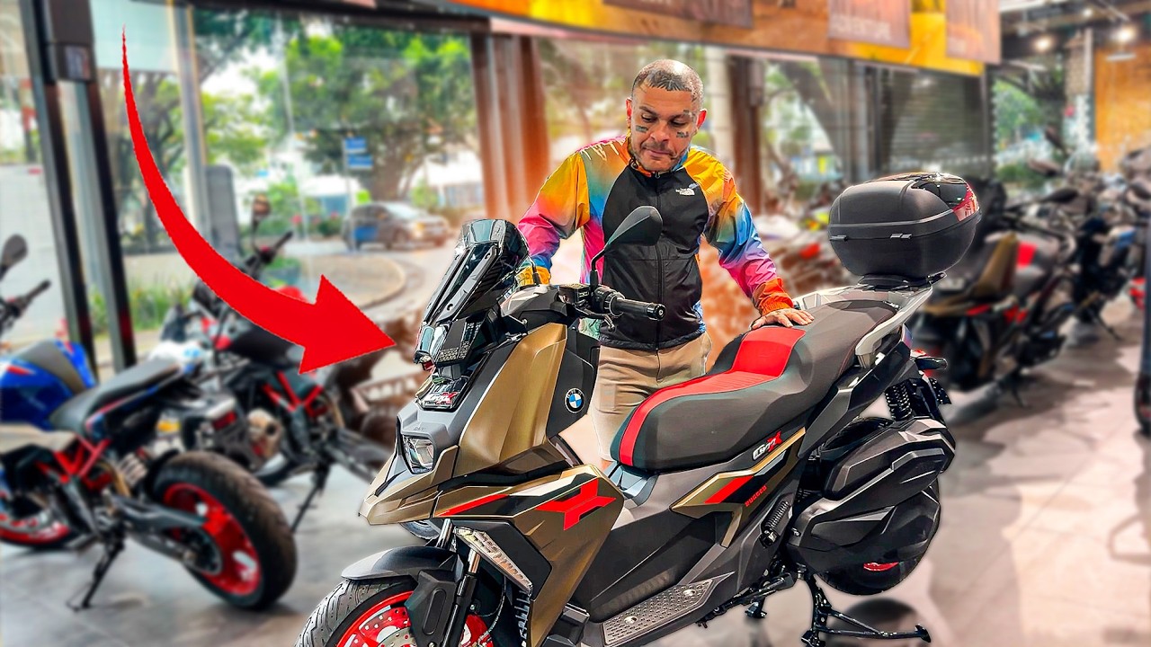 MINHA NOVA CONQUISTA - BMW SCOOTER 