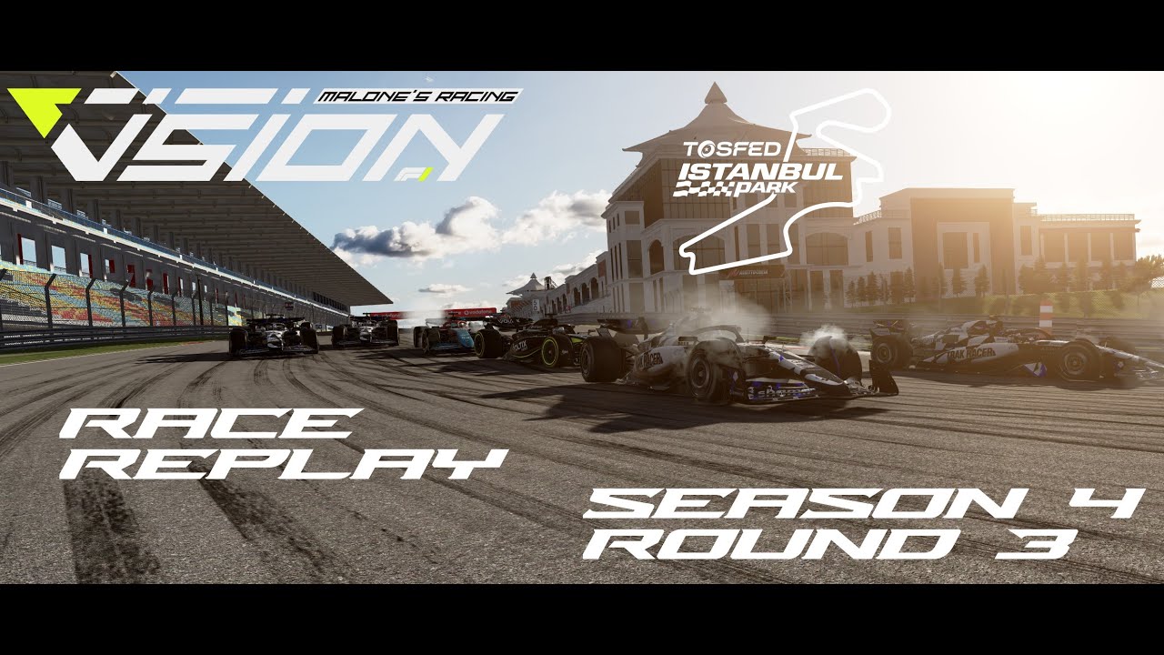VISION F1 S4 R3 Race Replay Istanbul Park Turkey