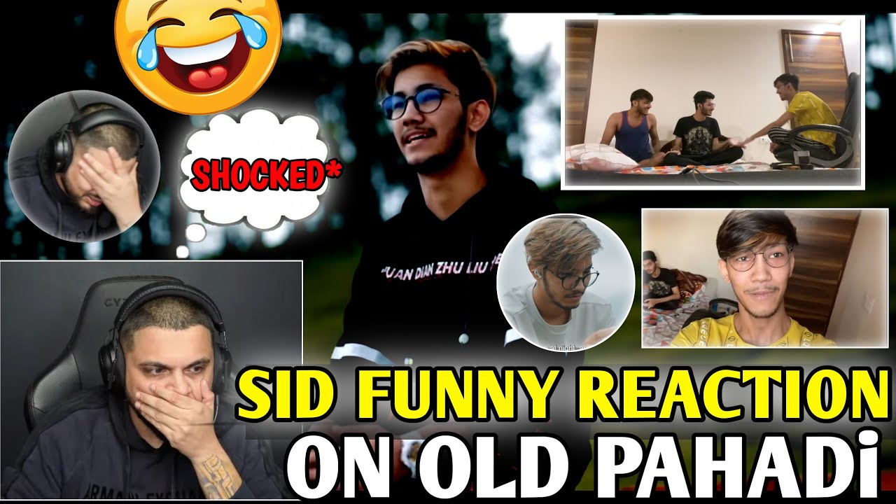 S8ul Sid reaction on old pahadi🤣 || Sniper God 💙 | @pahadigamer_official @S8ULSID 