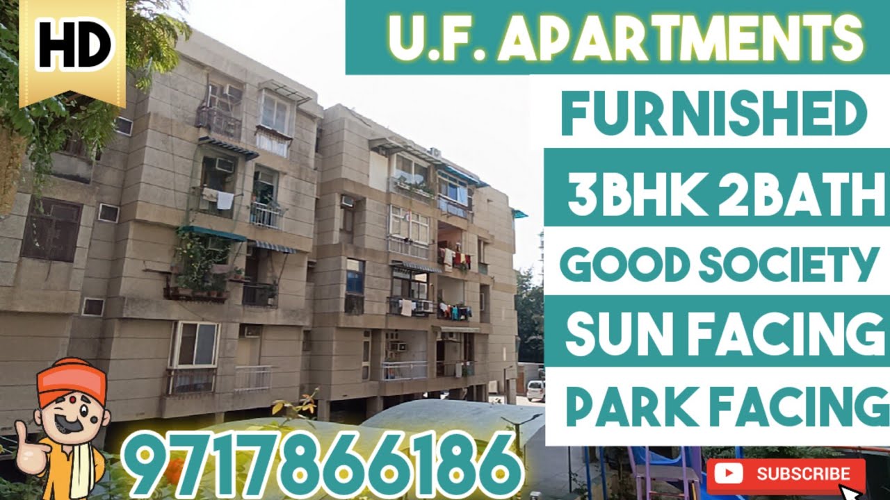 UNITED FRIENDS APARTMENTS SEC-6 DWARKA || 3BHK FLAT IN DWARKA || @PropertyPandit CALL_9717866186