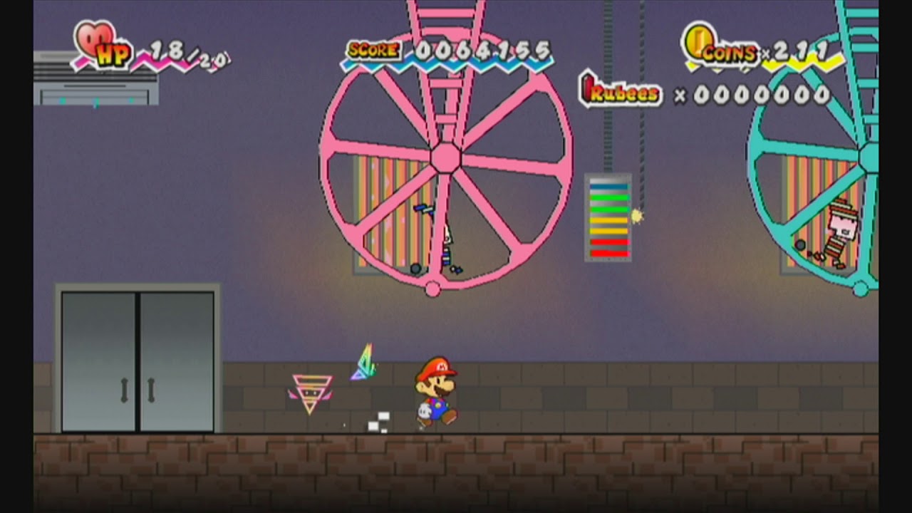Chapter 2-3 | Super Paper Mario 100% Walkthrough 