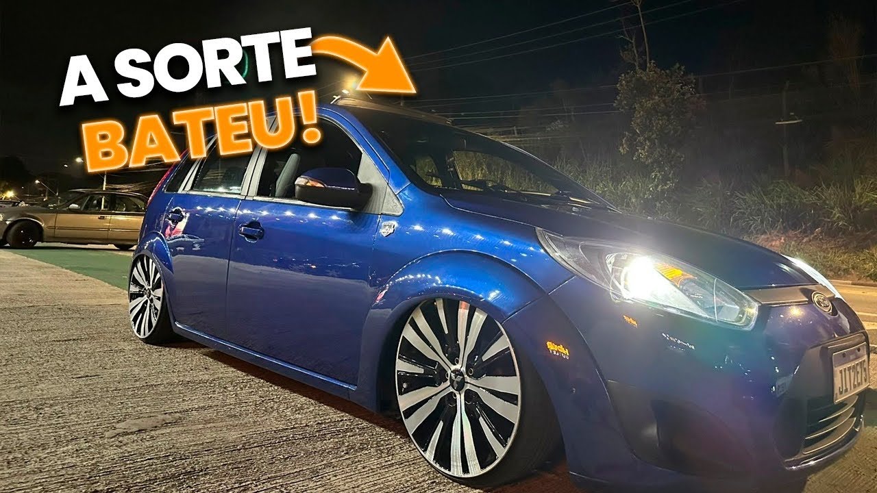 JOGOU E GANGOU FIESTA SUSPENSÃO A AR ARO 18 TETO SOLAR 