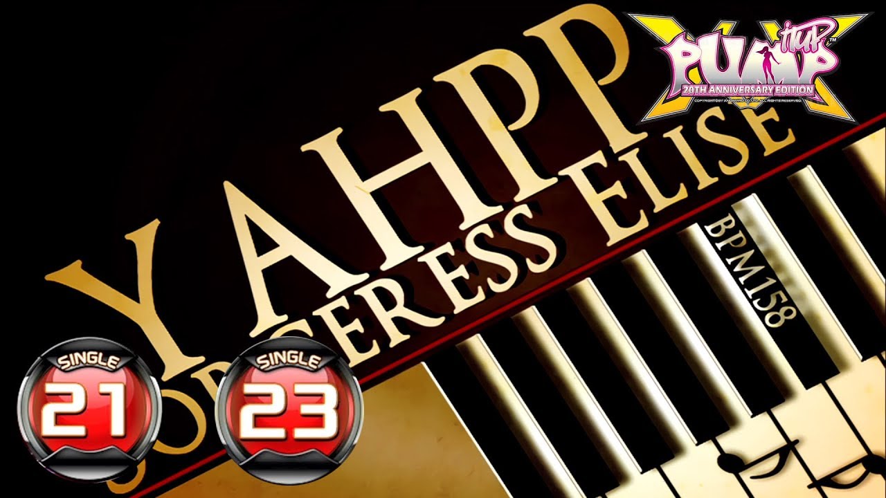 [PUMP IT UP XX] Sorceress Elise S21 & S23 (S21 SS DRILL LV.7 TITLE Video)