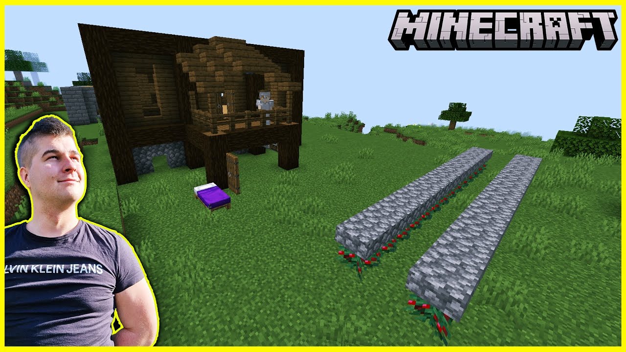 MŁODY UCZY MNIE W TO GRAĆ┃MÓJ PIERWSZY RAZ┃MINECRAFT