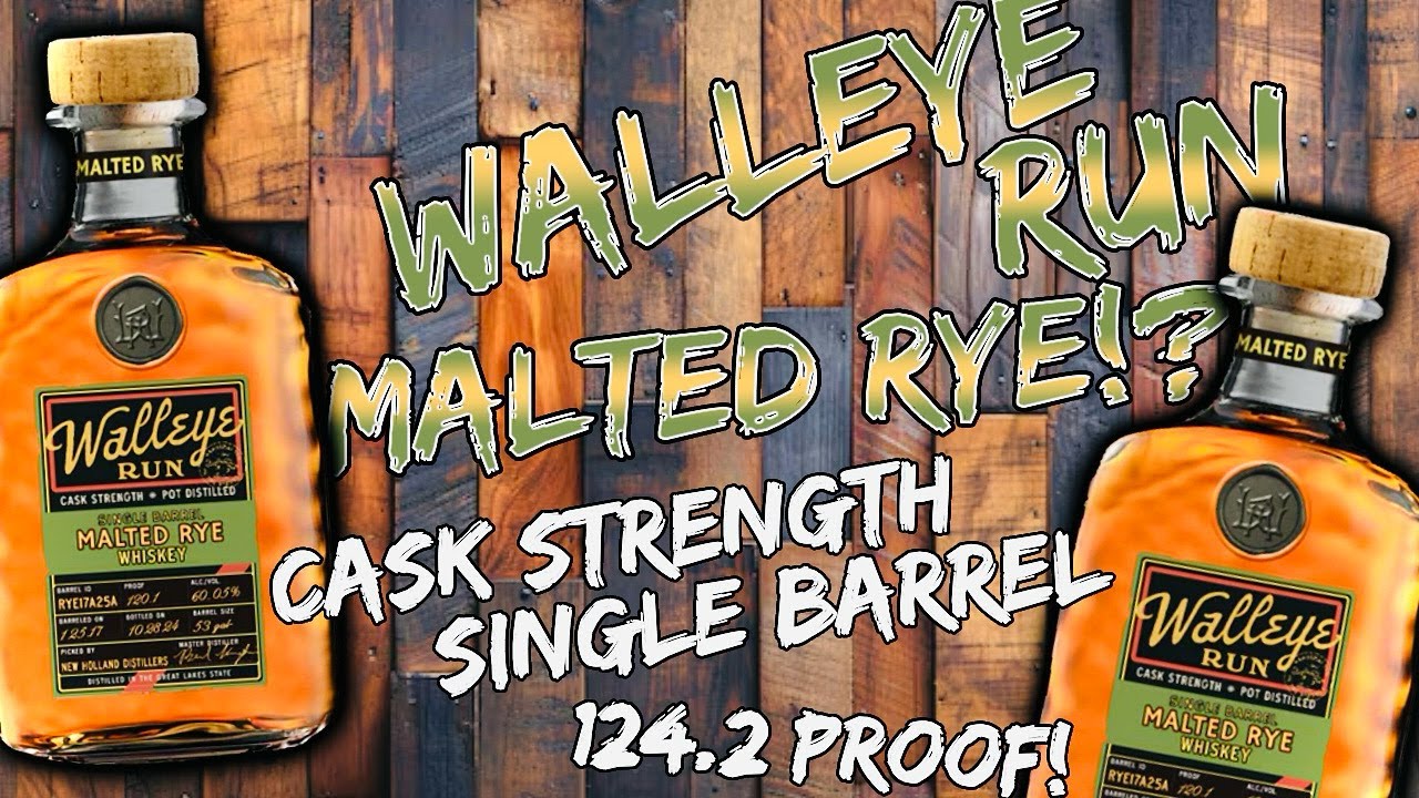Walleye Run Malted Rye Review - Cask Strength Sleeper?!