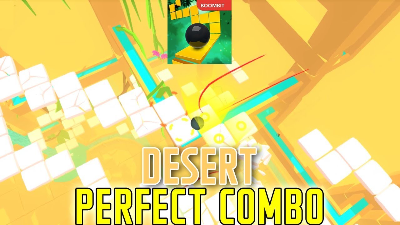 Dancing Ball World - Desert: Full Perfect Streak