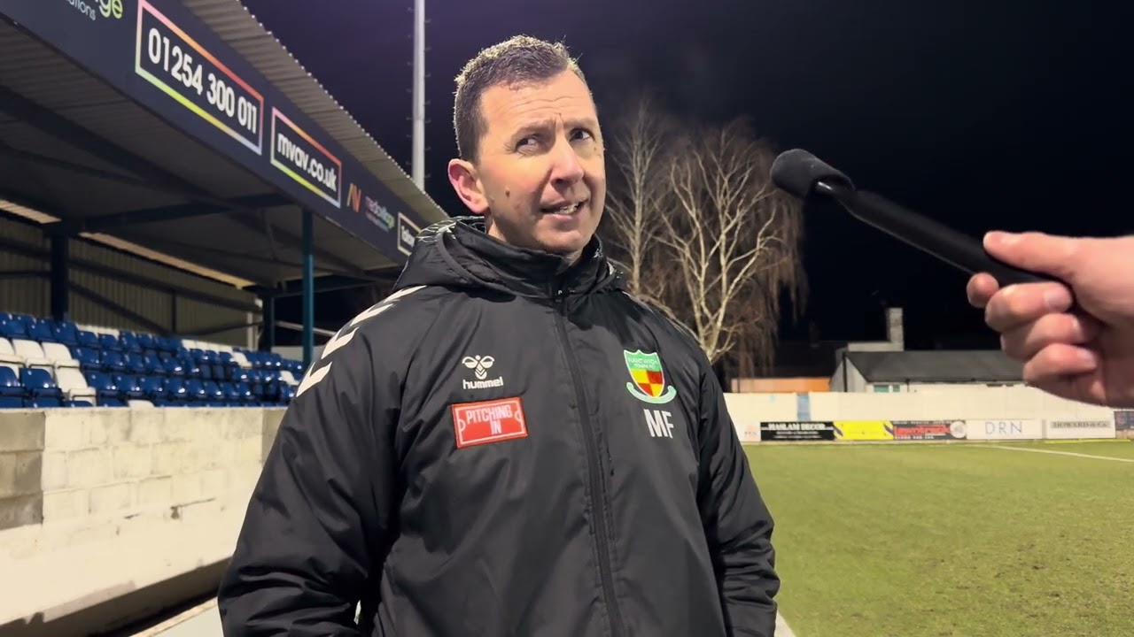 INTERVIEW | Marc Feighery after 2-1 defeat to Clitheroe | 17/2/26