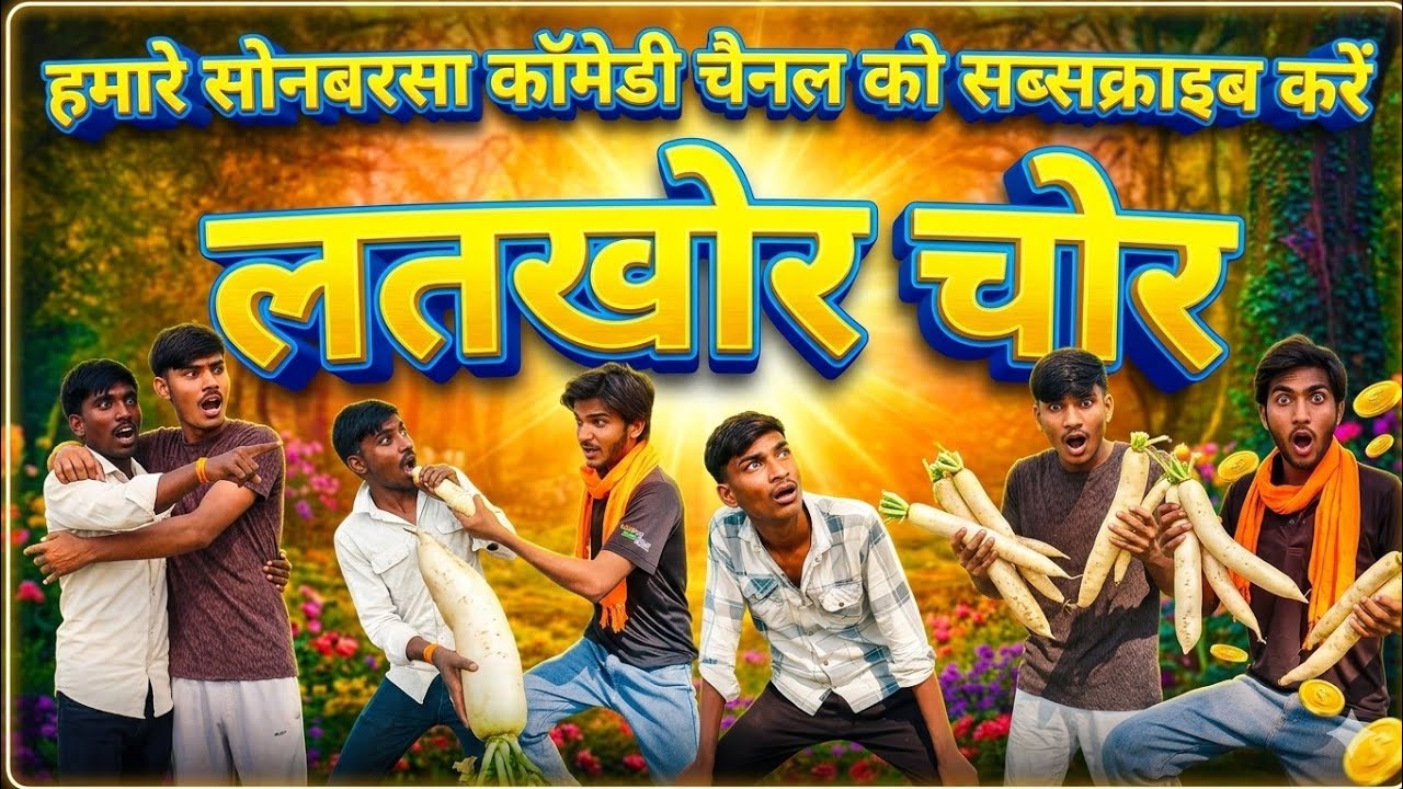 लतखोर चोर || Latkhor Chor || देशी देहाती भोजपुरी अवधी कॉमेडी || सोनबरसा कॉमेडी 