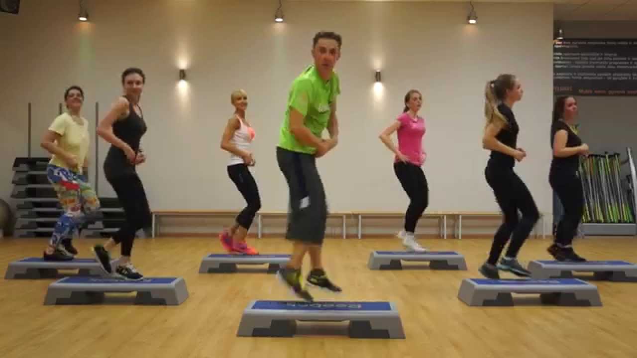 ZUMBA STEP Quebradita Juanes - La luz