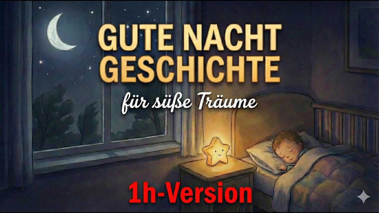 🌙✨ Vorhang auf für den Mond ✨🌙 Schlaflied für Kinder (60 Minuten-Version)