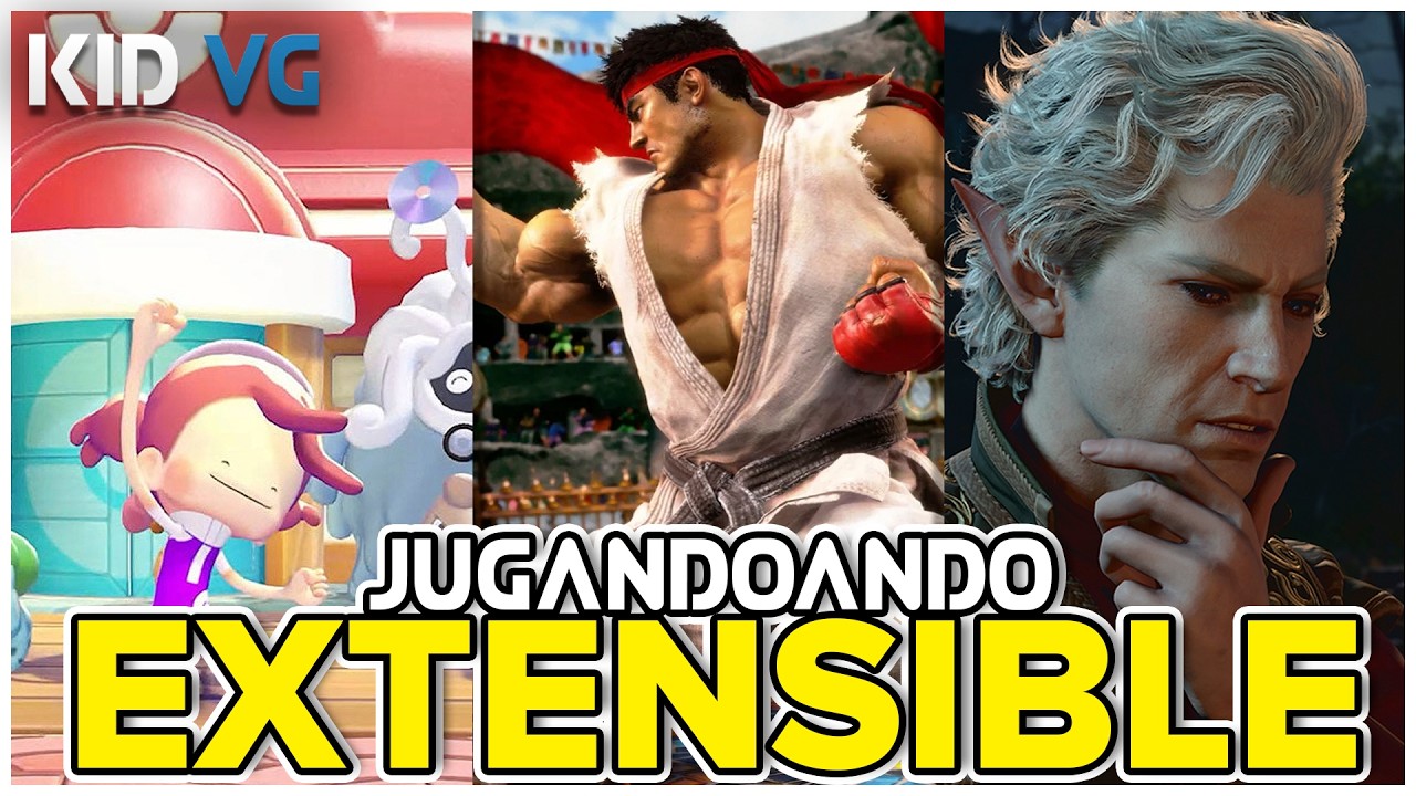 EXTENSIBLE: #PokemonPokopia, #StreetFighter6 y #BaldursGate3