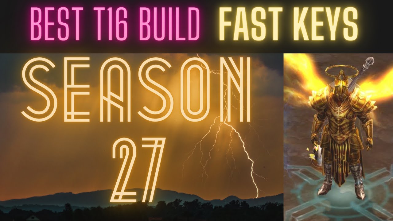 Diablo 3 - SPEED Fist of the Heavens Crusader - Season 27