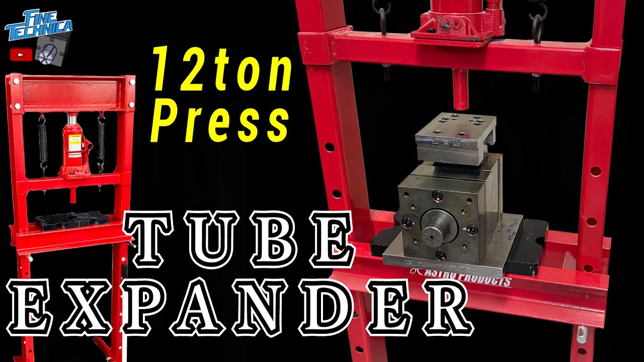 小型油圧プレスでステンレスパイプを簡単に広げる！ パイプエキスパンダー金型【TUBE EXPANDER 】